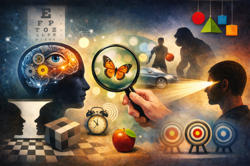 Identification of attentional processes